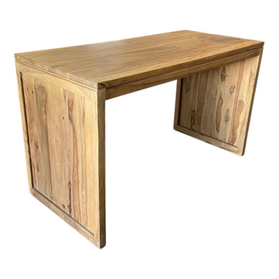Bureau en bois 130x60x77cm...
