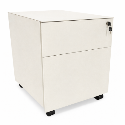 Caisson en métal blanc...