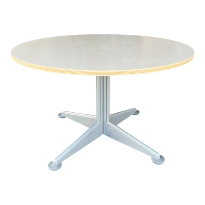 Table ronde, plateau bois...