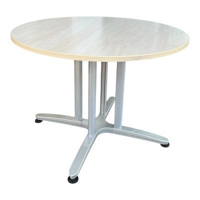 Table ronde, plateau bois...