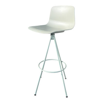 Tabouret haut design gris...