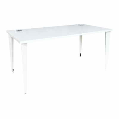 Bureau droit blanc Majencia...