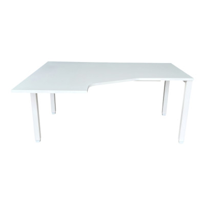 Bureau d'angle blanc...