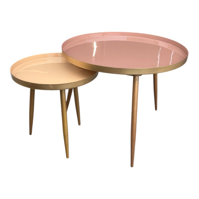 Tables basses rondes...