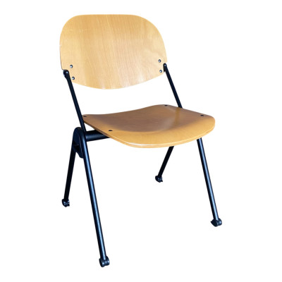 Chaise empilable en bois,...