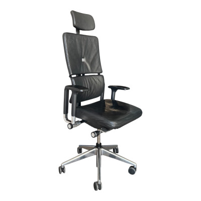 Fauteuil de bureau en cuir...