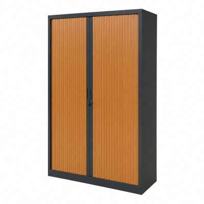 Armoire haute anthracite à...